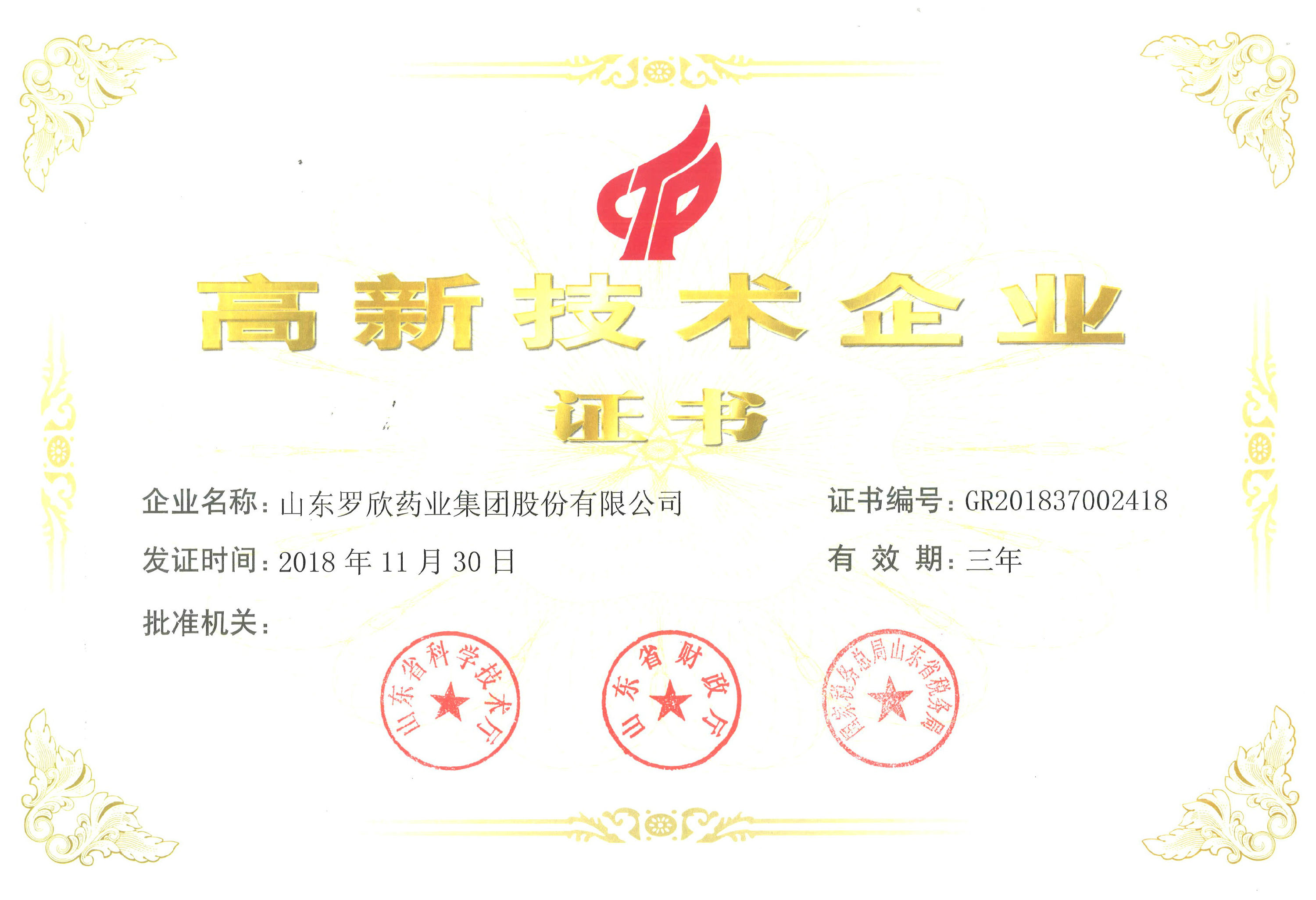 高新技術企業(羅欣)